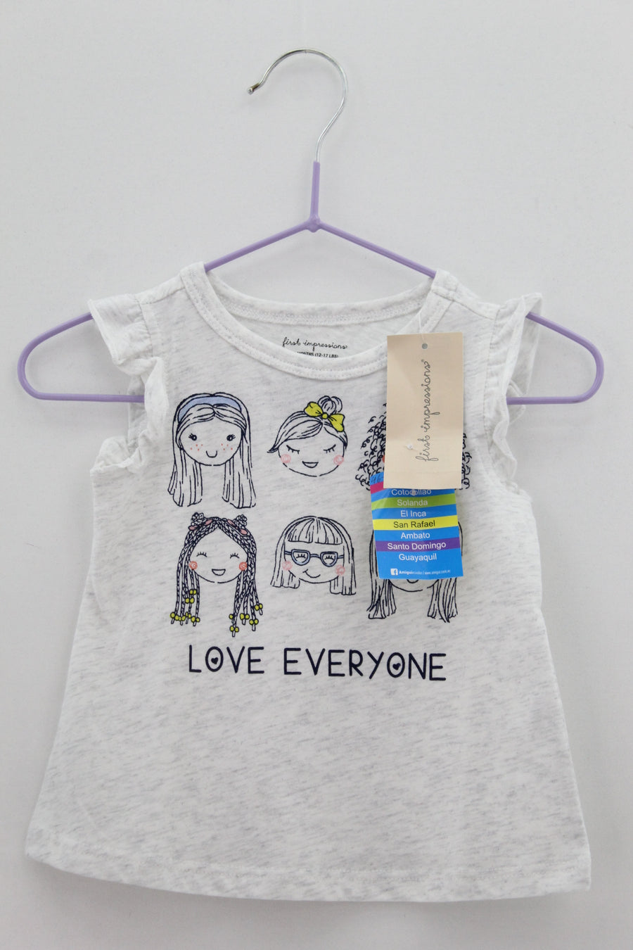 CAMISETA BEBE Femenino (0-2)