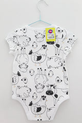 MONO MANGA CORTA BEBE Masculino (0-2)