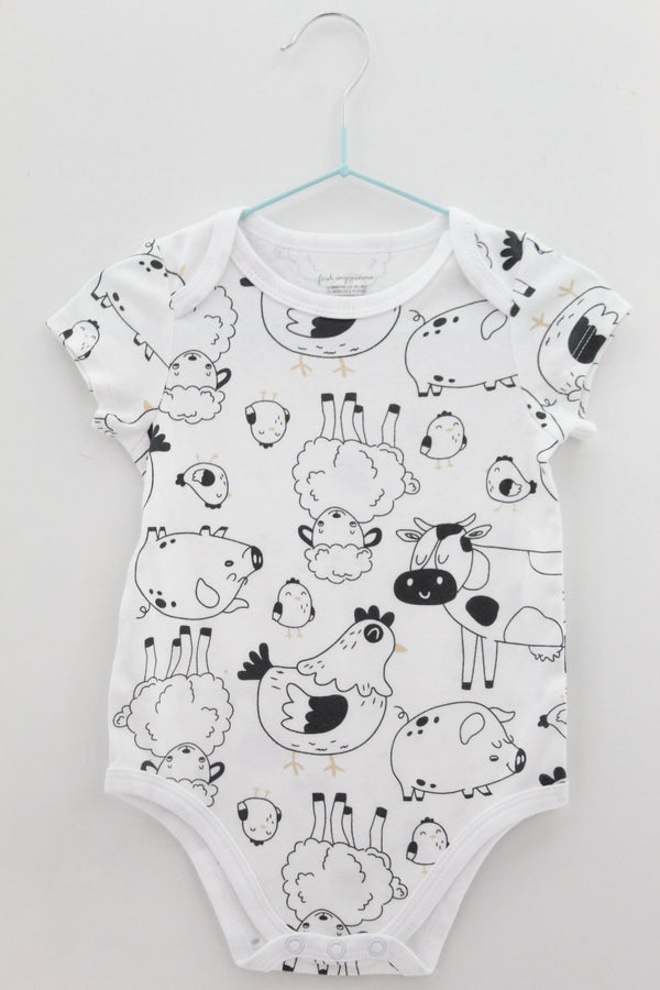 MONO MANGA CORTA BEBE Masculino (0-2)