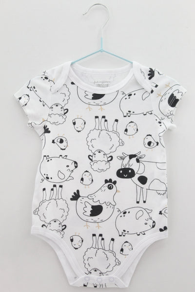 MONO MANGA CORTA BEBE Masculino (0-2)