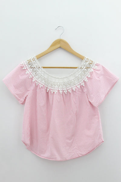 TOP Femenino CASUAL Papaya