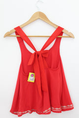 TOP Femenino CASUAL Papaya