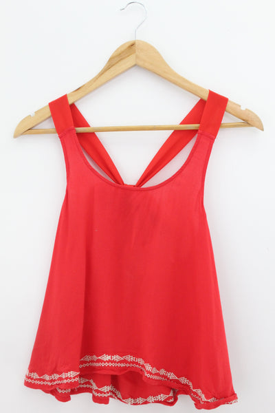 TOP Femenino CASUAL Papaya
