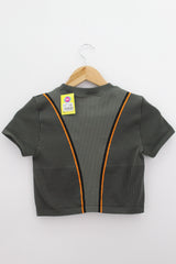 TOP Femenino BASICO CON MANGA Forever 21
