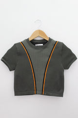 TOP Femenino BASICO CON MANGA Forever 21