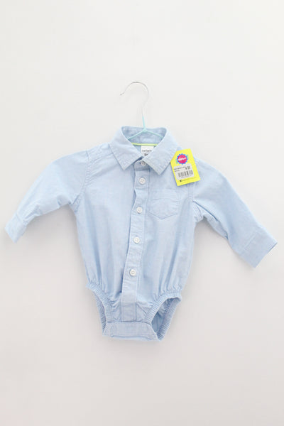 MONO MANGA LARGA BEBE Masculino (0-2) Carters