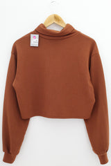 TOP Femenino BASICO CON MANGA Shein