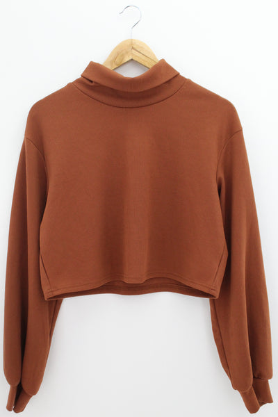 TOP Femenino BASICO CON MANGA Shein