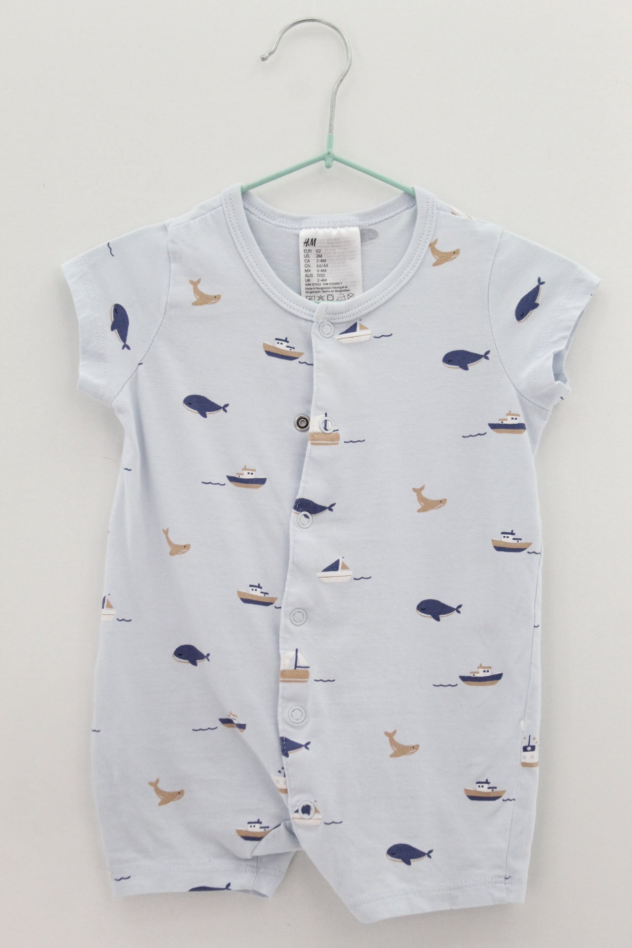 PIJAMA BEBE Masculino (0-2) H&M