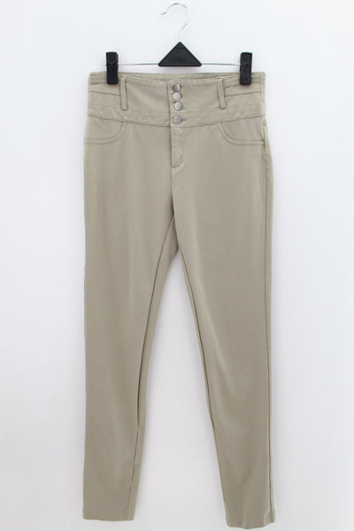 PANTALON VESTIR Femenino Chocolate