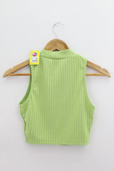 TOP Femenino BASICO SIN MANGA Shein