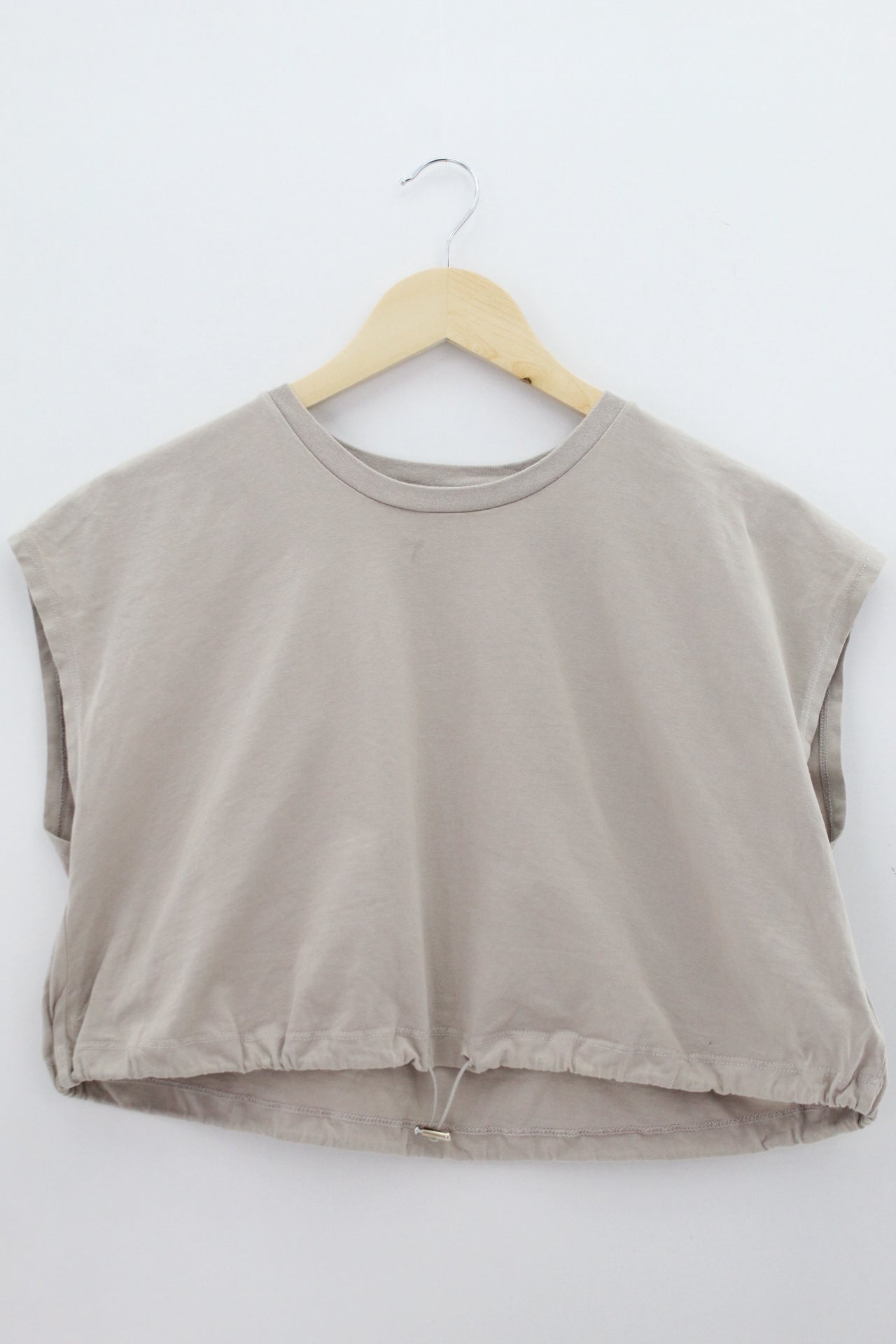 TOP Femenino BASICO CON MANGA Zara