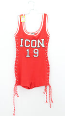 ENTERIZO SHORT Femenino Fashion Nova
