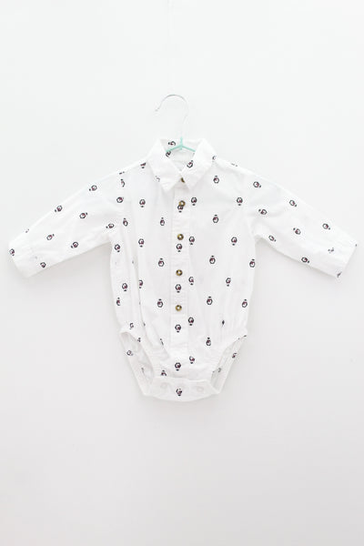 CAMISA DE BEBE Masculino (0-2) Carters