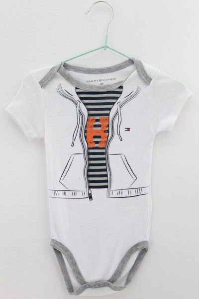 MONO MANGA CORTA BEBE Masculino (0-2) Tommy Hilfiger