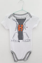 MONO MANGA CORTA BEBE Masculino (0-2) Tommy Hilfiger