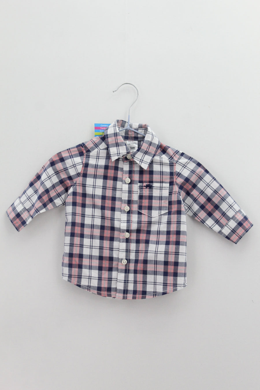 CAMISA DE BEBE Masculino (0-2) Carters