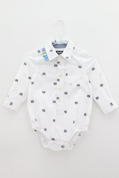 CAMISA DE BEBE Masculino (0-2) Oshkosh
