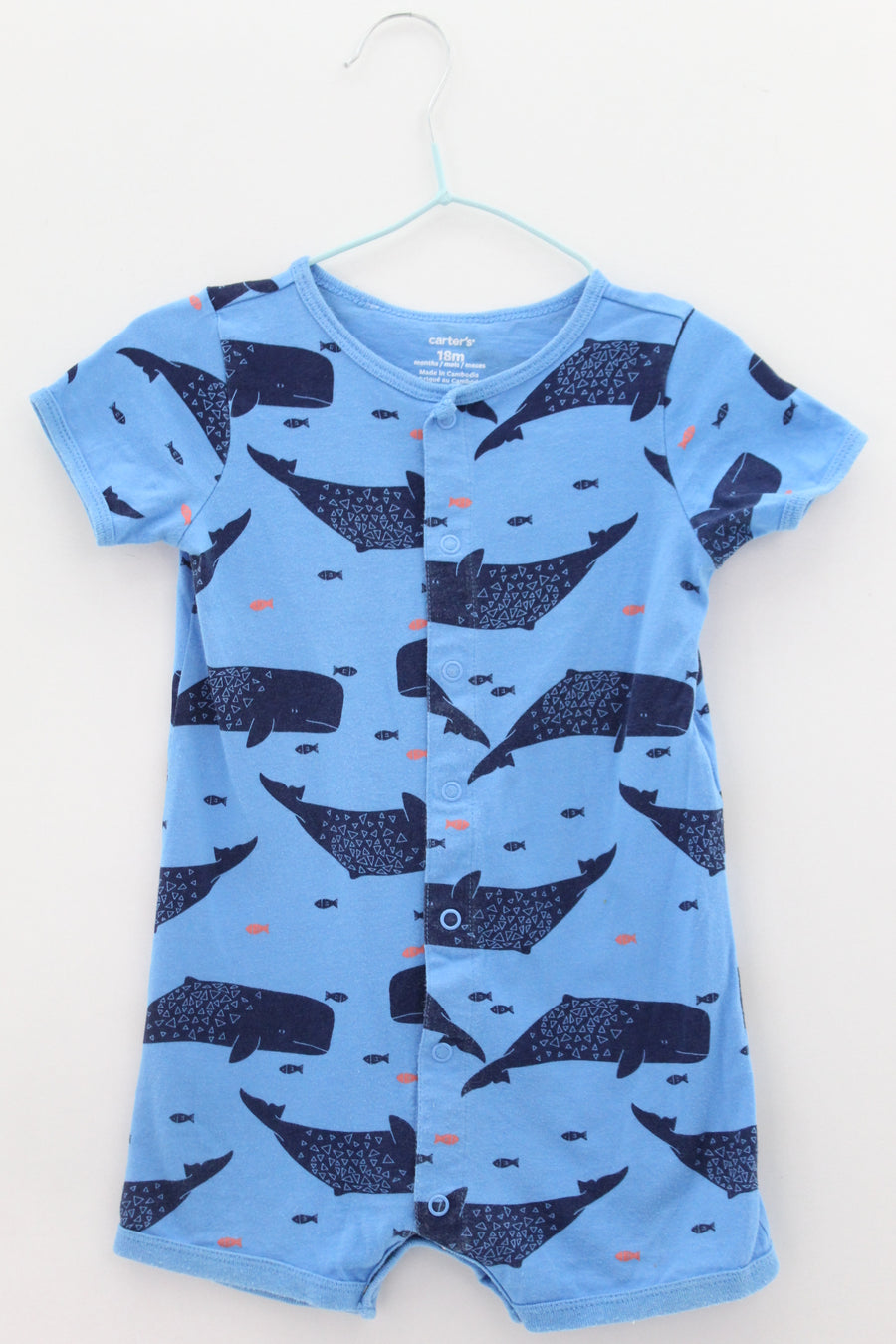MONO MANGA CORTA BEBE Masculino (0-2) Carters