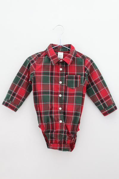 CAMISA DE BEBE Masculino (0-2) Carters