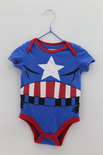 MONO MANGA CORTA BEBE Masculino (0-2) Marvel