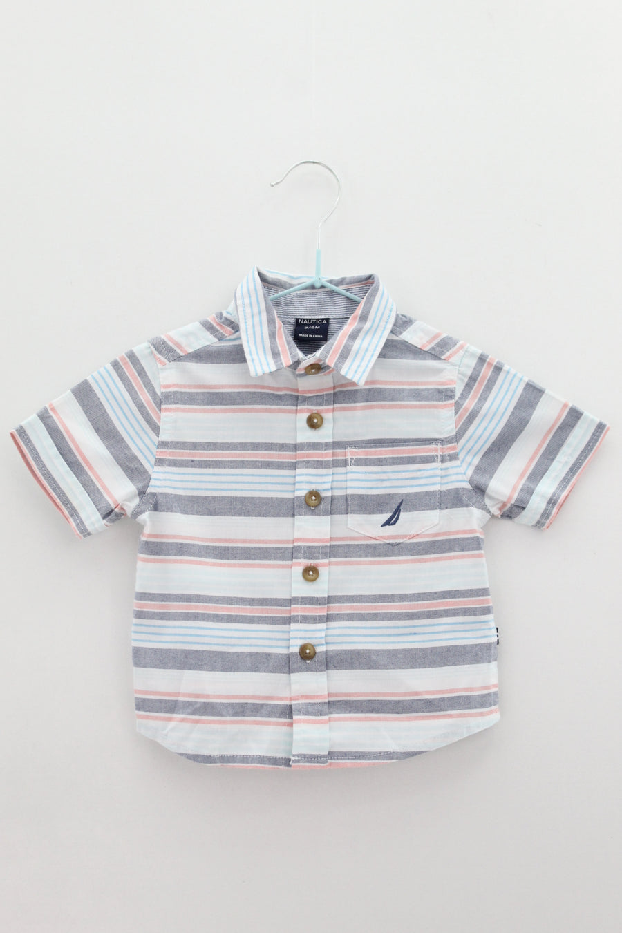 CAMISETA BEBE Masculino (0-2) Nautica