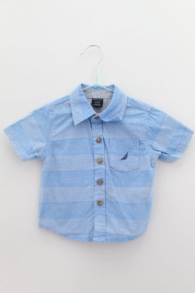 CAMISA DE BEBE Masculino (0-2) Nautica