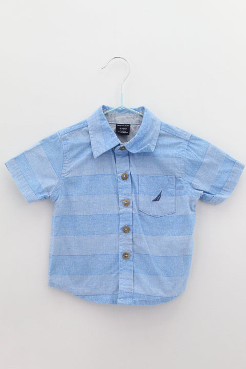 CAMISA DE BEBE Masculino (0-2) Nautica