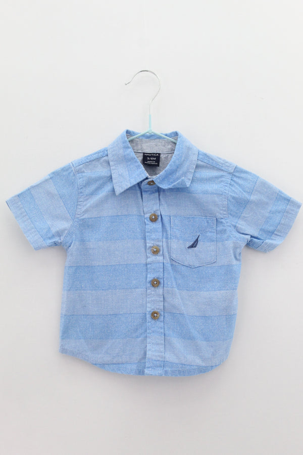 CAMISA DE BEBE Masculino (0-2) Nautica