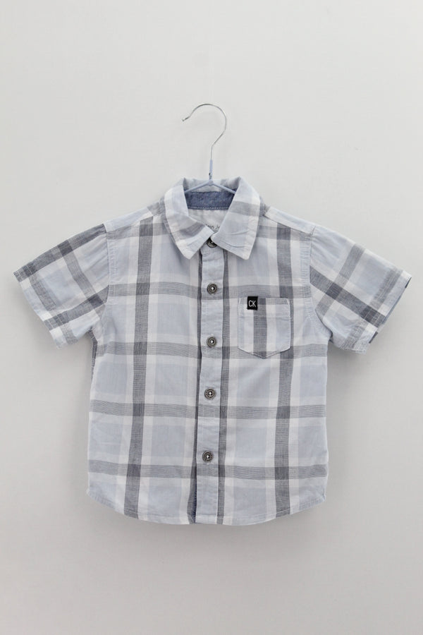 CAMISA DE BEBE Masculino (0-2) Calvin Klein