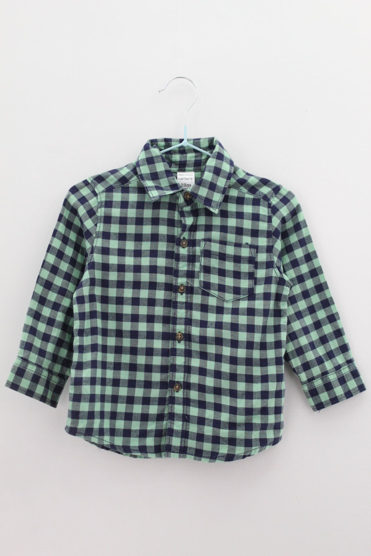 CAMISA DE BEBE Masculino (0-2) Carters