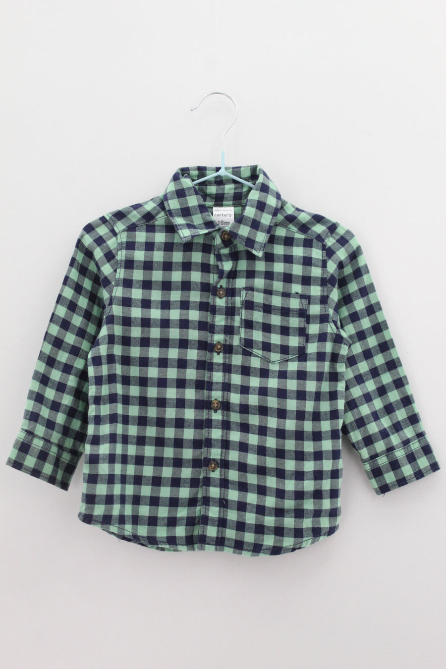 CAMISA DE BEBE Masculino (0-2) Carters