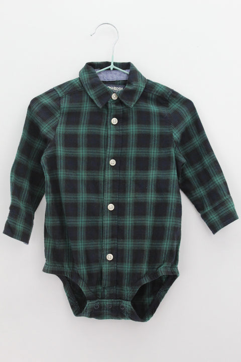 CAMISA DE BEBE Masculino (0-2) Oshkosh