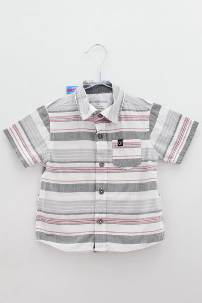 CAMISA DE BEBE Masculino (0-2) Calvin Klein