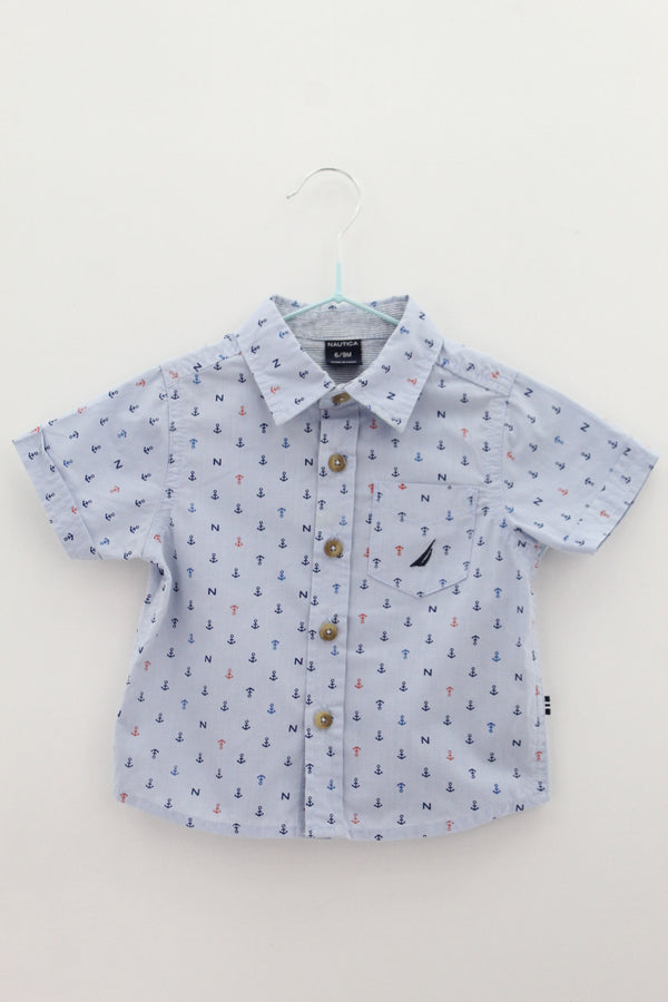 CAMISA DE BEBE Masculino (0-2) Nautica