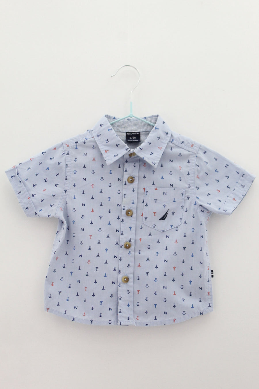 CAMISA DE BEBE Masculino (0-2) Nautica