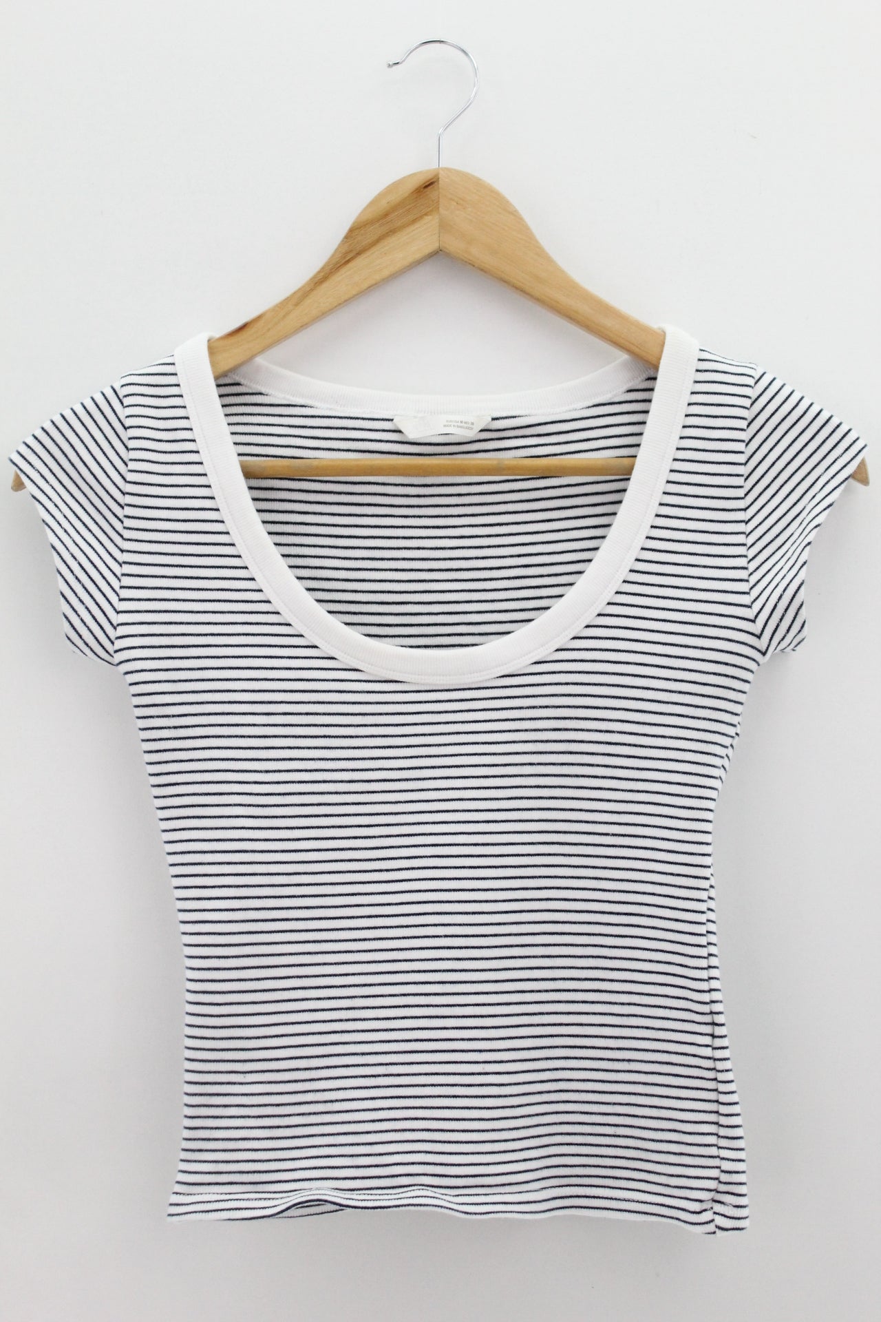 TOP Femenino BASICO CON MANGA Zara