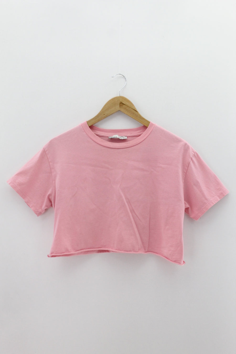 TOP Femenino BASICO CON MANGA Pull & Bear