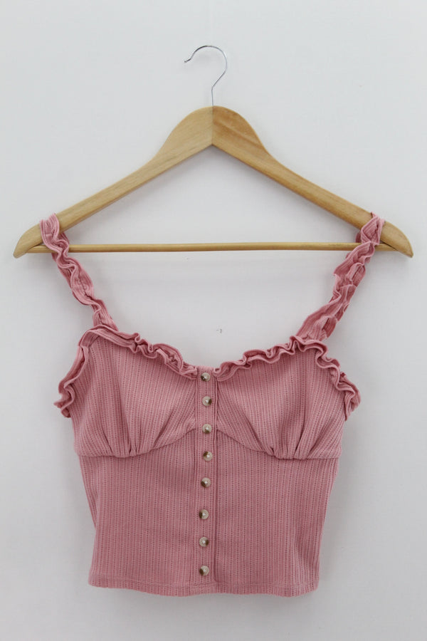 TOP Femenino BASICO SIN MANGA Forever 21