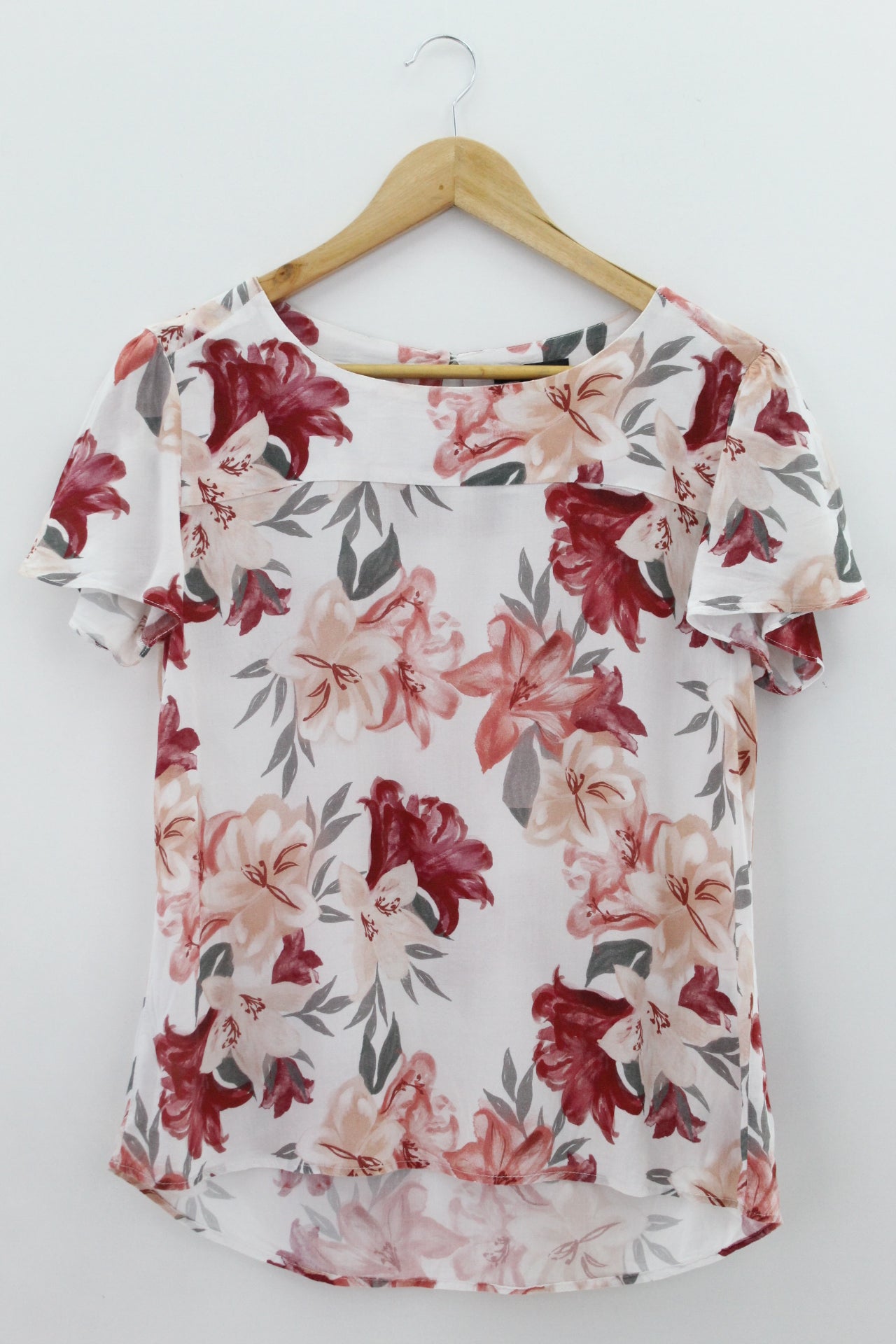 TOP Femenino BASICO CON MANGA Esprit