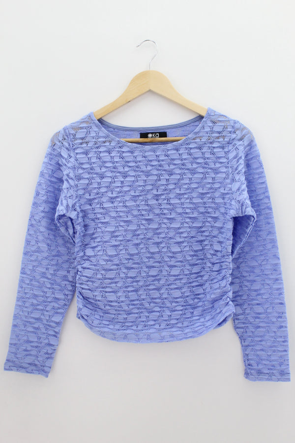 TOP Femenino BASICO CON MANGA