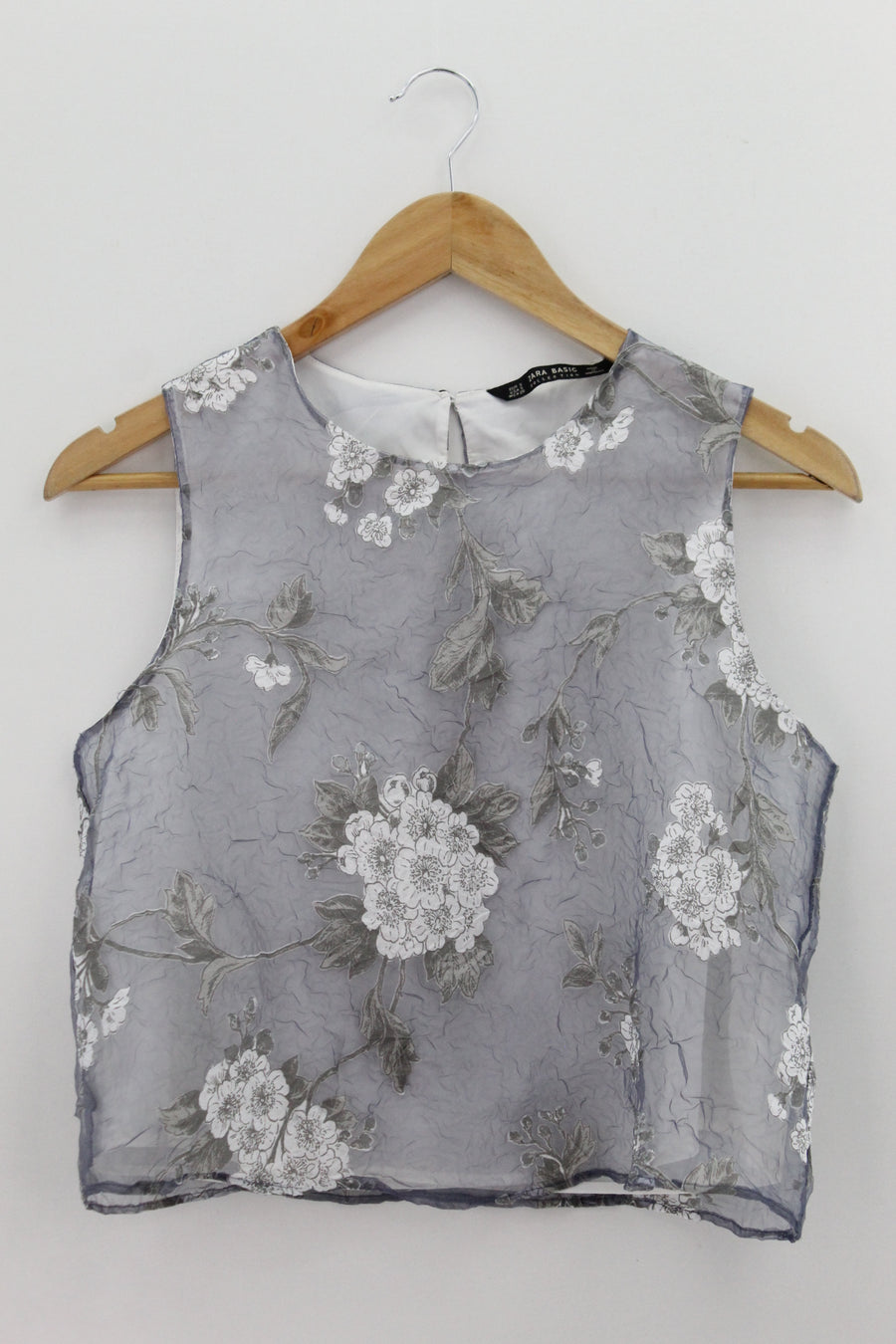 TOP Femenino BASICO SIN MANGA Zara Basic