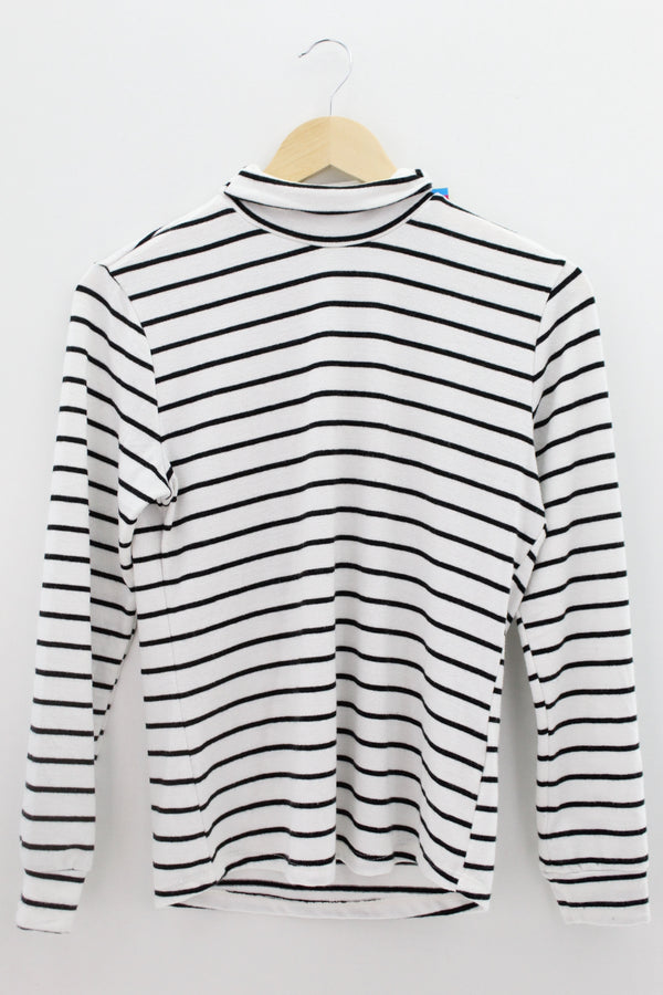 TOP Femenino BASICO CON MANGA