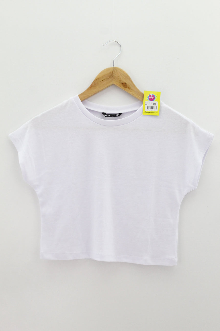 TOP Femenino BASICO CON MANGA Shein