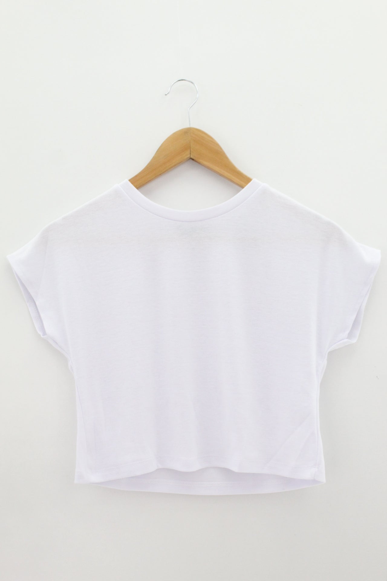 TOP Femenino BASICO CON MANGA Shein