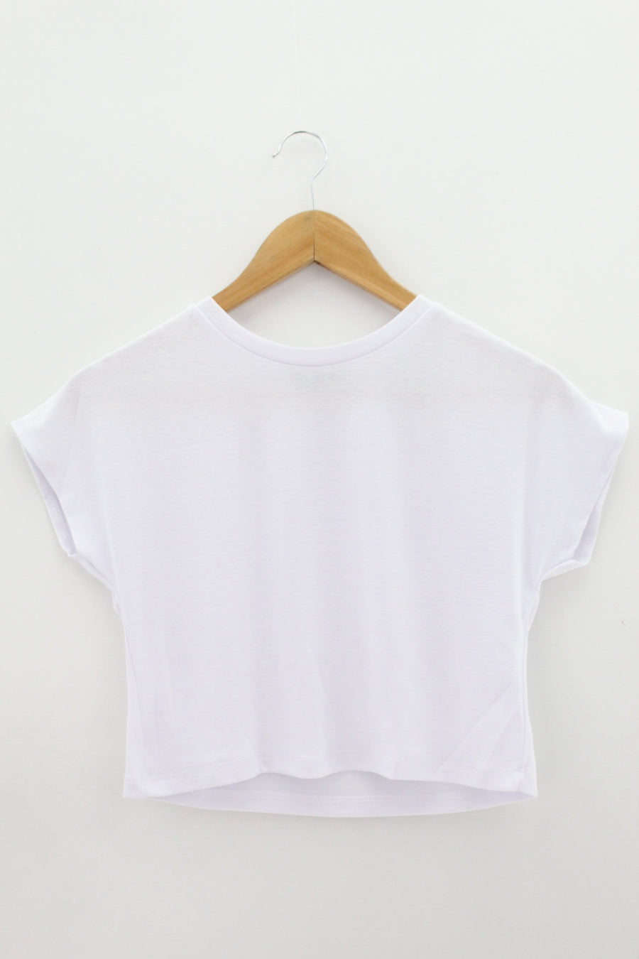 TOP Femenino BASICO CON MANGA Shein