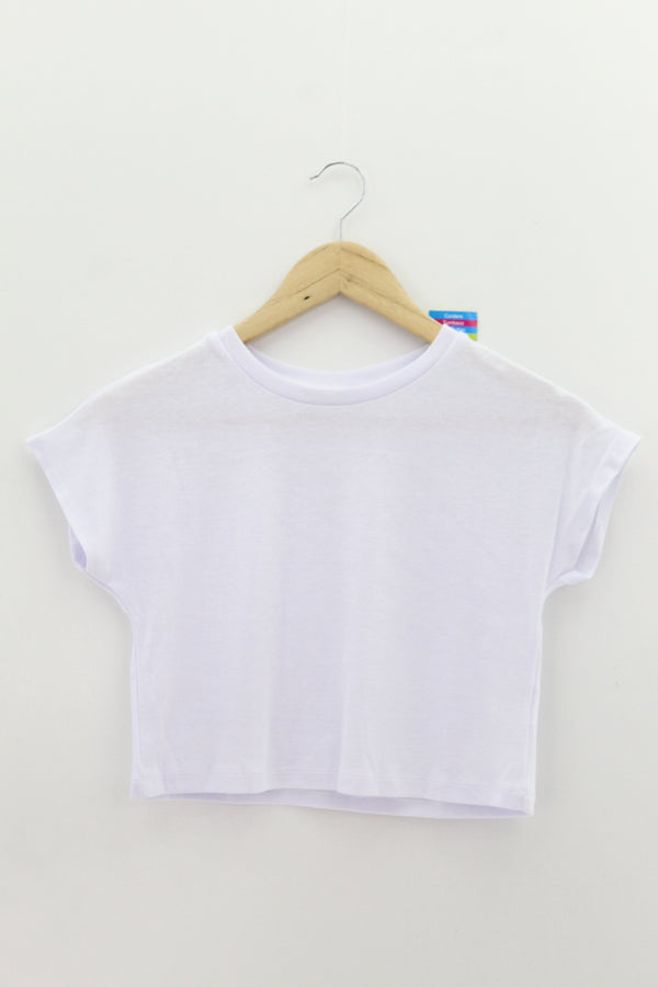 TOP Femenino BASICO CON MANGA Shein