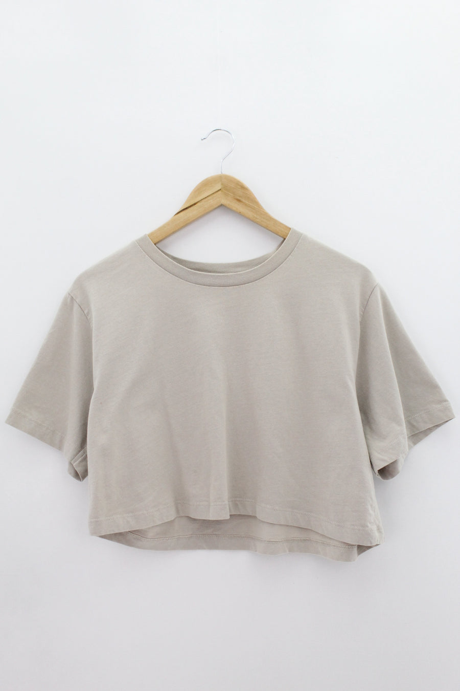 TOP Femenino BASICO CON MANGA Pull & Bear