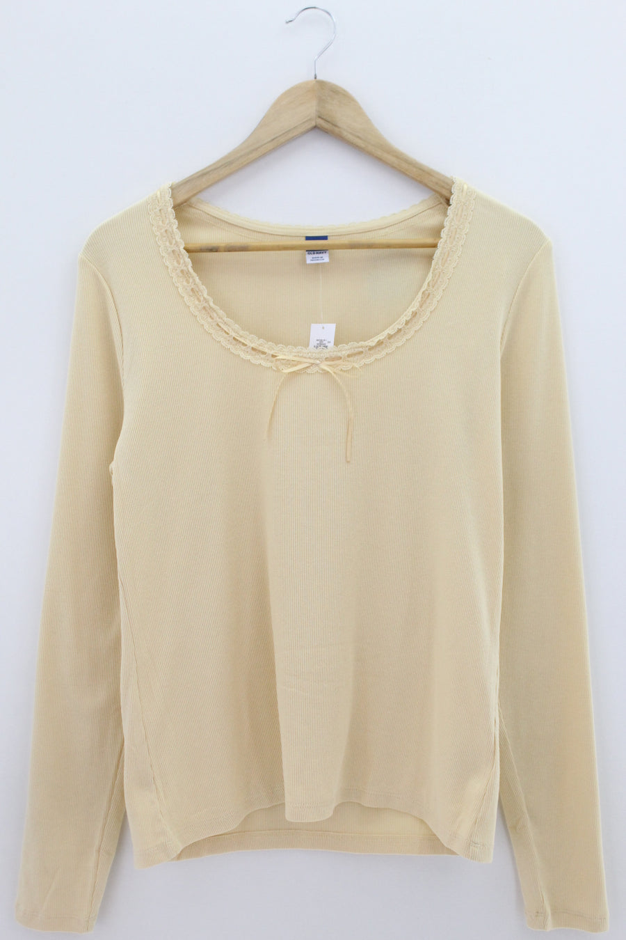 TOP Femenino BASICO CON MANGA Old Navy