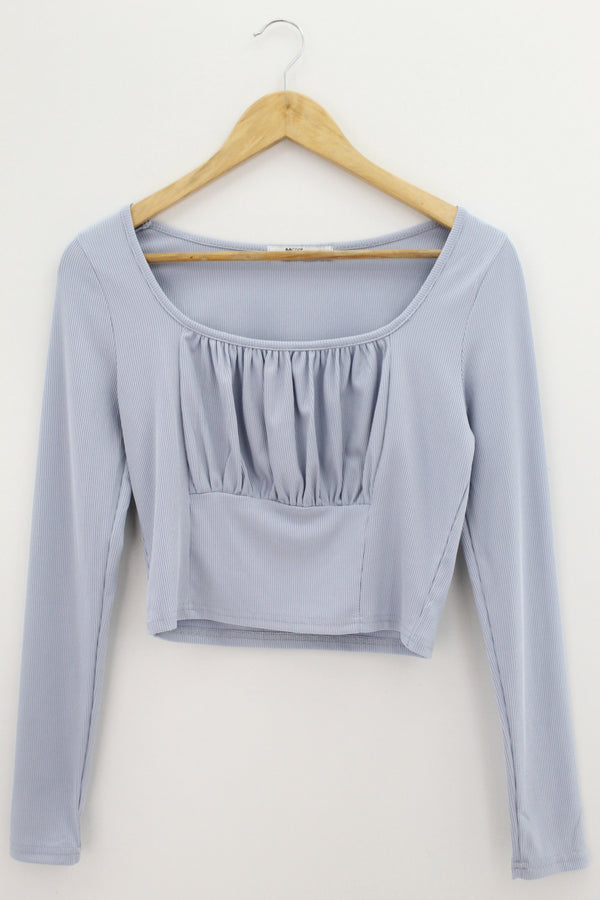 TOP Femenino BASICO CON MANGA